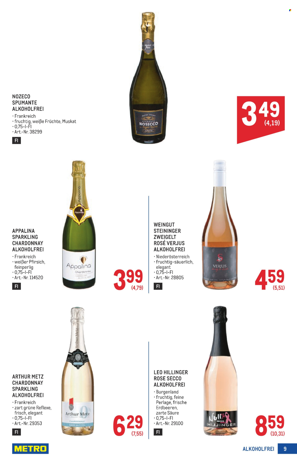 Angebote Metro - 29.5.2025 - 1.10.2025. Seite 9