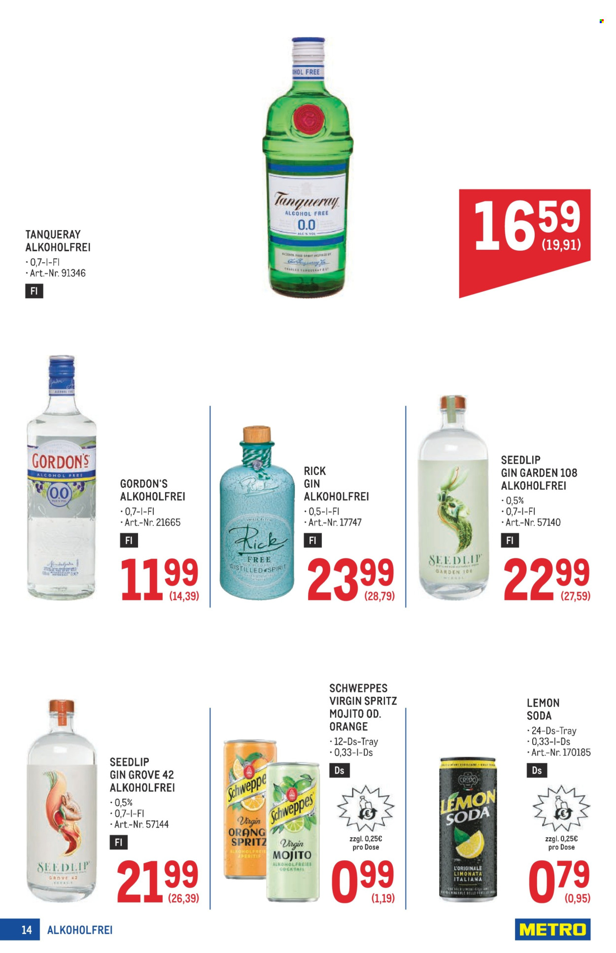 Angebote Metro - 29.5.2025 - 1.10.2025. Seite 14