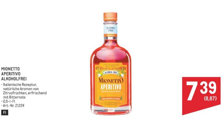 MIONETTO APERITIVO ALKOHOLFREI