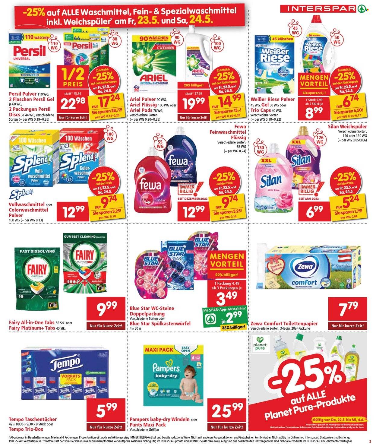 Leták INTERSPAR - 22.5.2025 - 4.6.2025. Strana 3