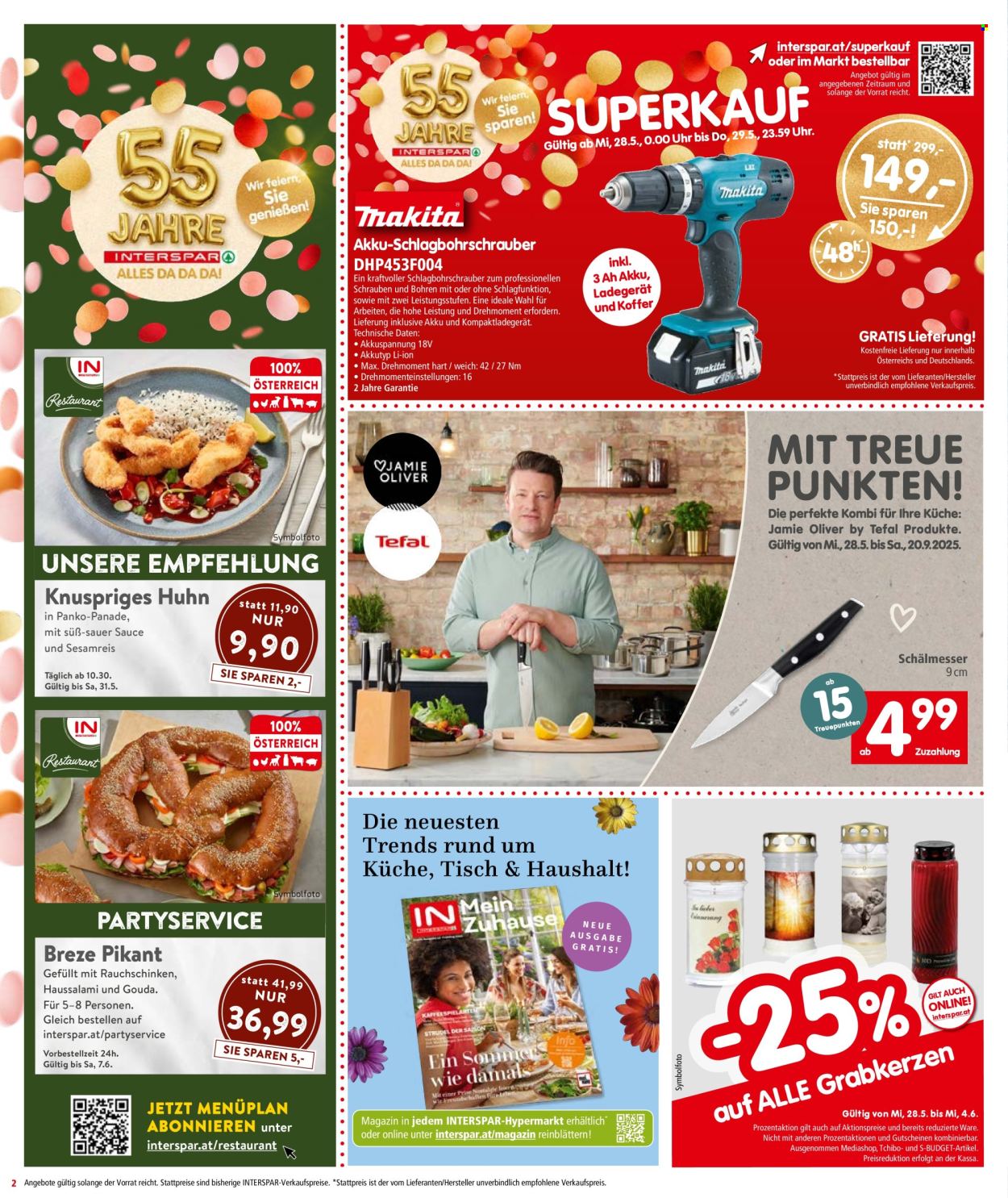 Leták INTERSPAR - 28.5.2025 - 4.6.2025. Strana 2