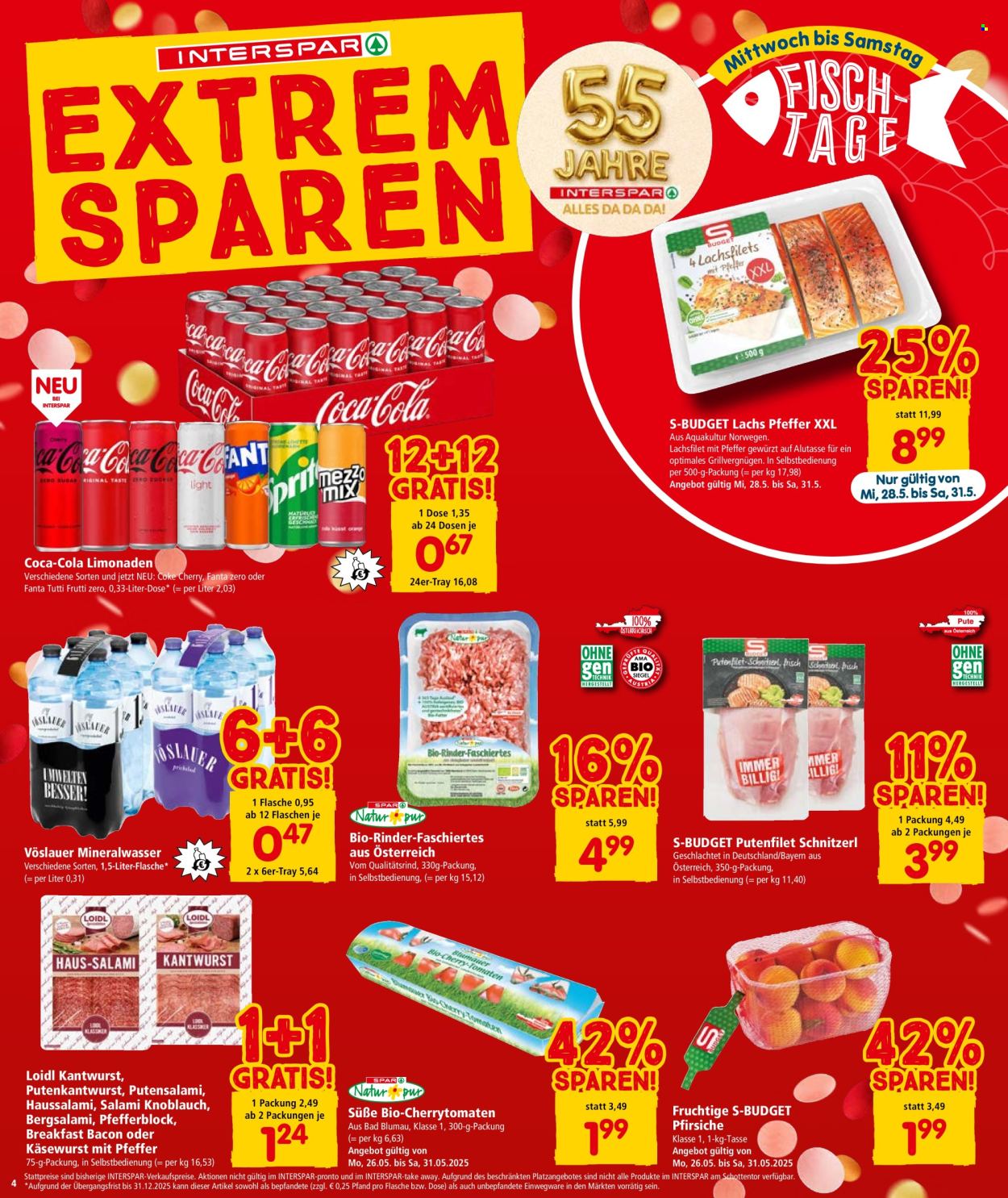 Leták INTERSPAR - 28.5.2025 - 4.6.2025. Strana 4
