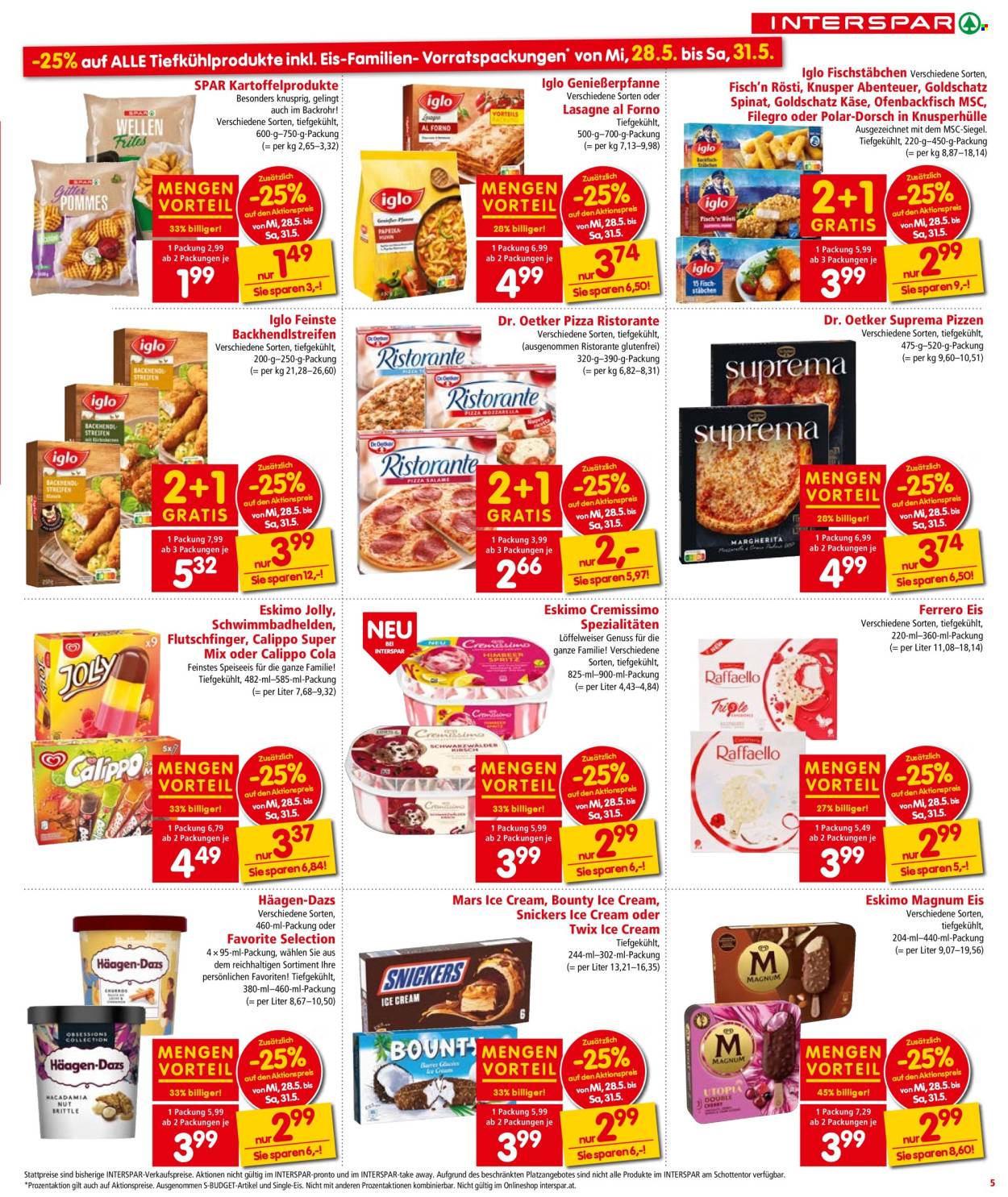 Leták INTERSPAR - 28.5.2025 - 4.6.2025. Strana 5
