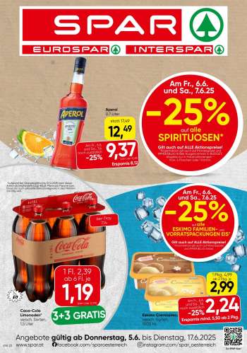 Angebote INTERSPAR - 5.6.2025 - 17.6.2025.