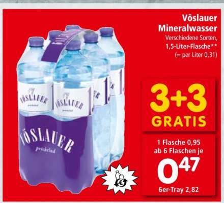 Vöslauer Mineralwasser