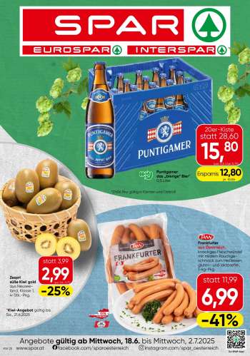 Angebote INTERSPAR - 18.6.2025 - 2.7.2025.