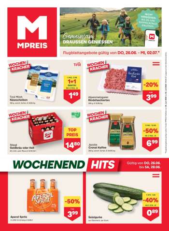 Angebote MPREIS - 26.6.2025 - 2.7.2025.