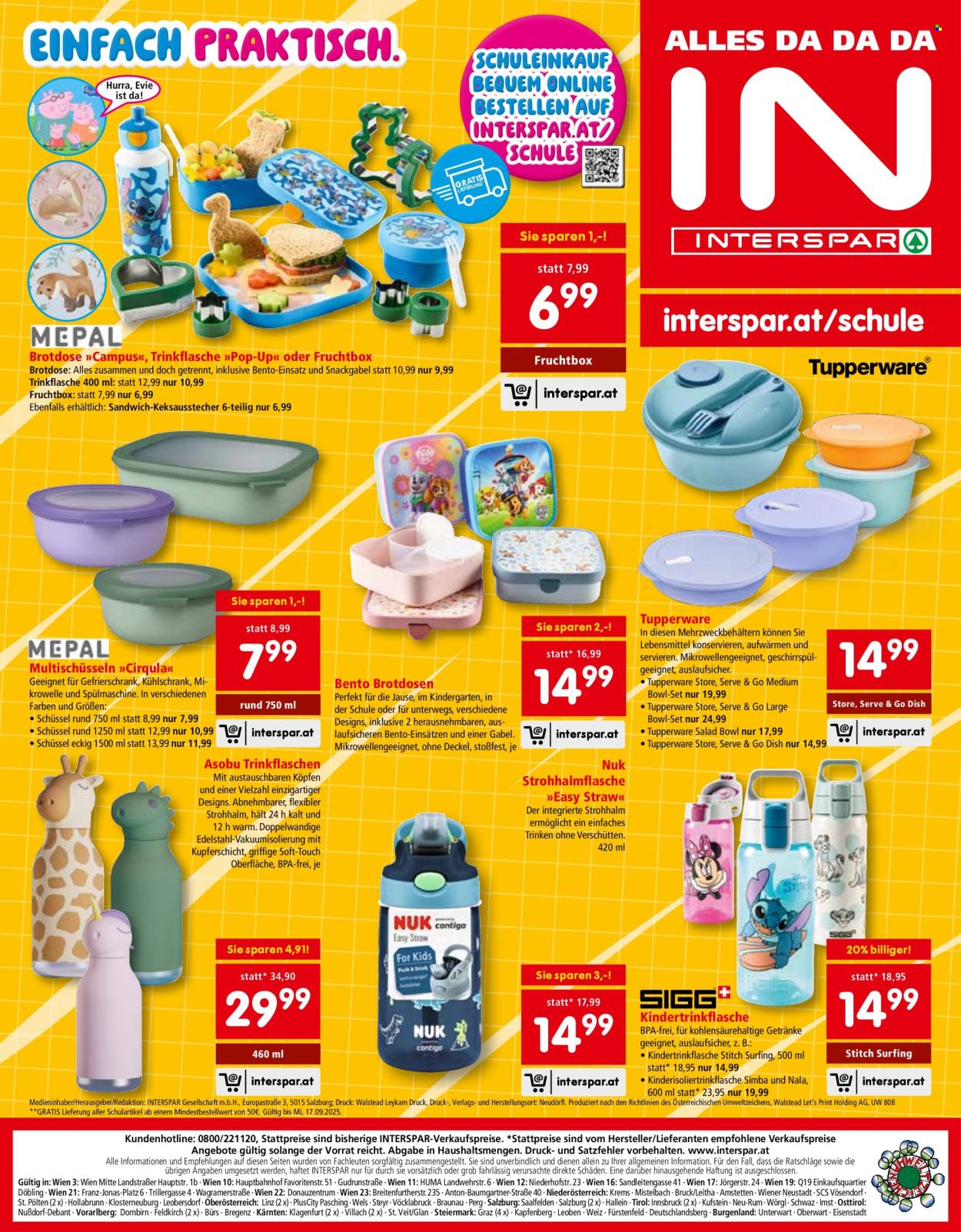 Angebote INTERSPAR - 26.6.2025 - 17.9.2025. Seite 24