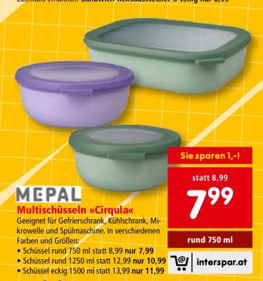 Multischüsseln »Cirqula«