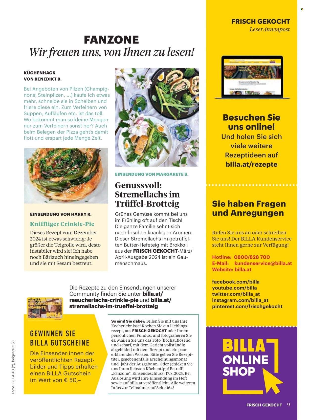 Angebote Billa - 1.7.2025 - 31.8.2025. Seite 9