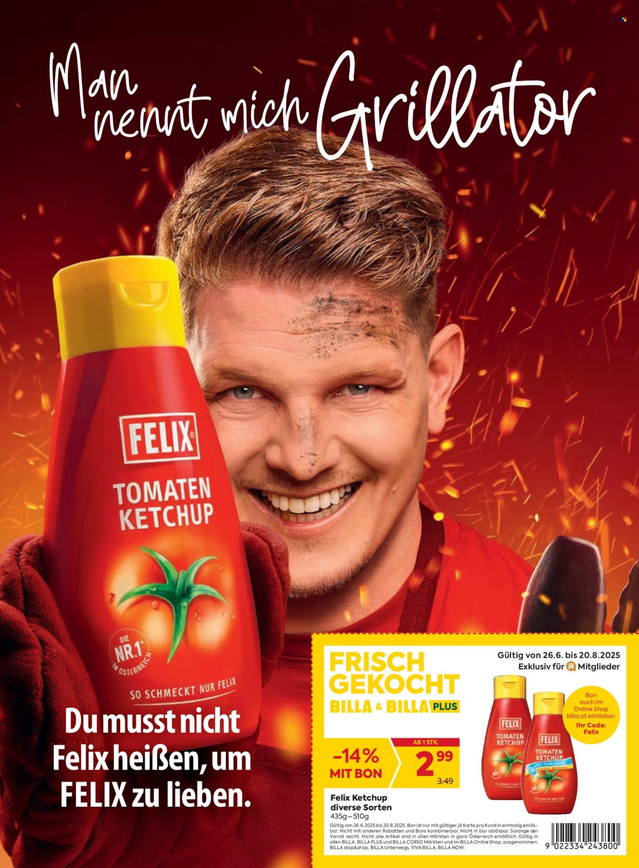 Angebote Billa - 1.7.2025 - 31.8.2025. Seite 55
