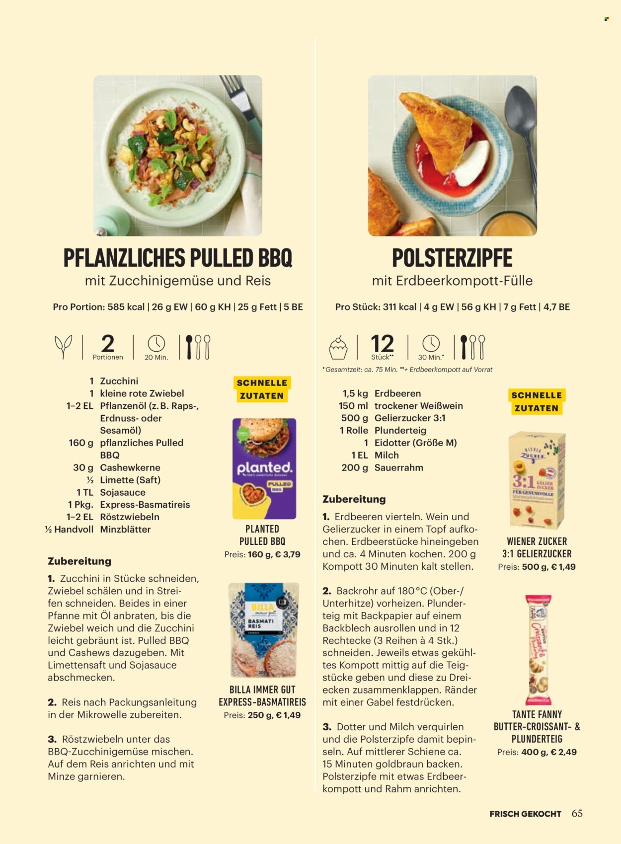 Angebote Billa - 1.7.2025 - 31.8.2025. Seite 65