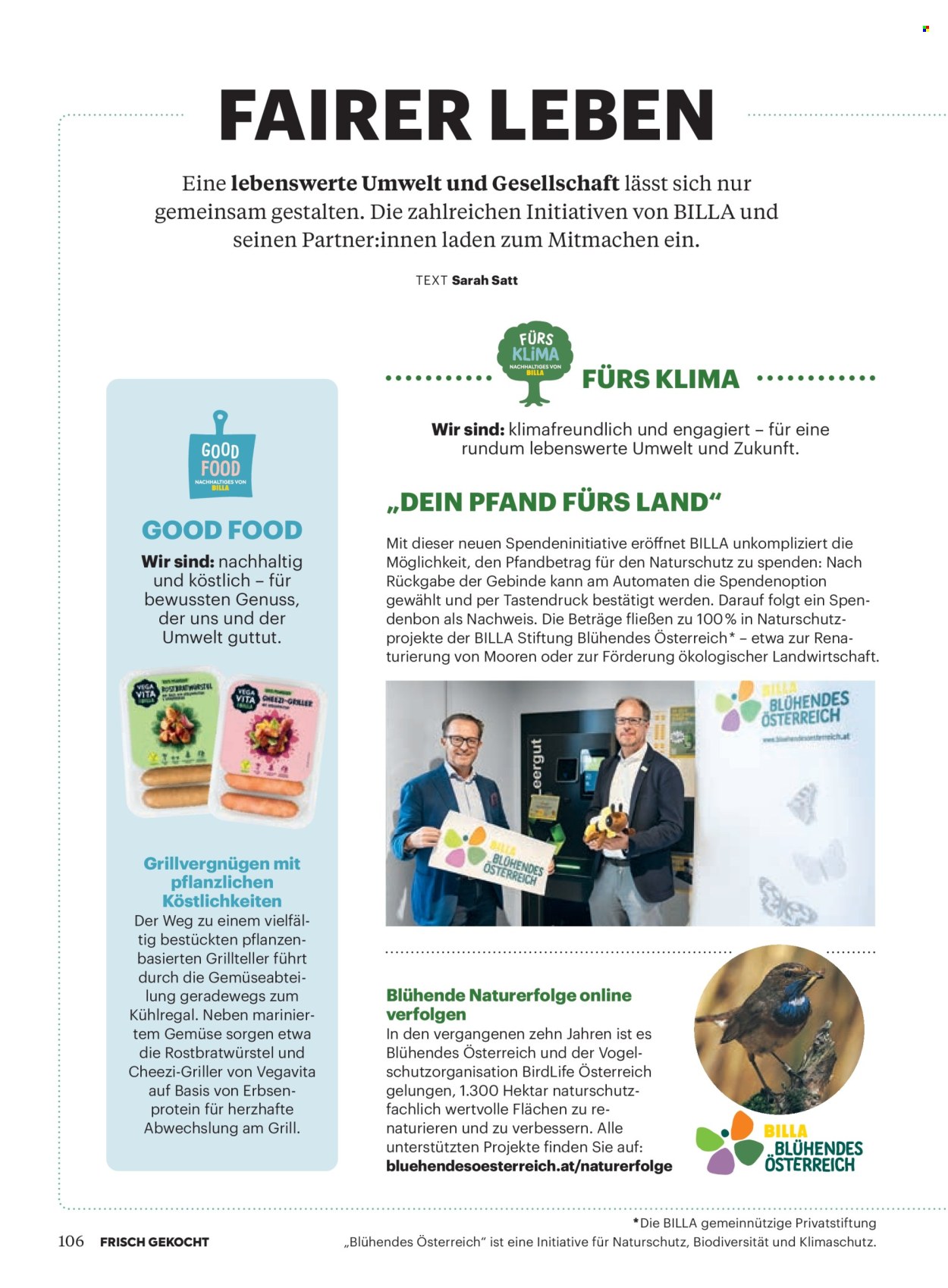 Angebote Billa - 1.7.2025 - 31.8.2025. Seite 106