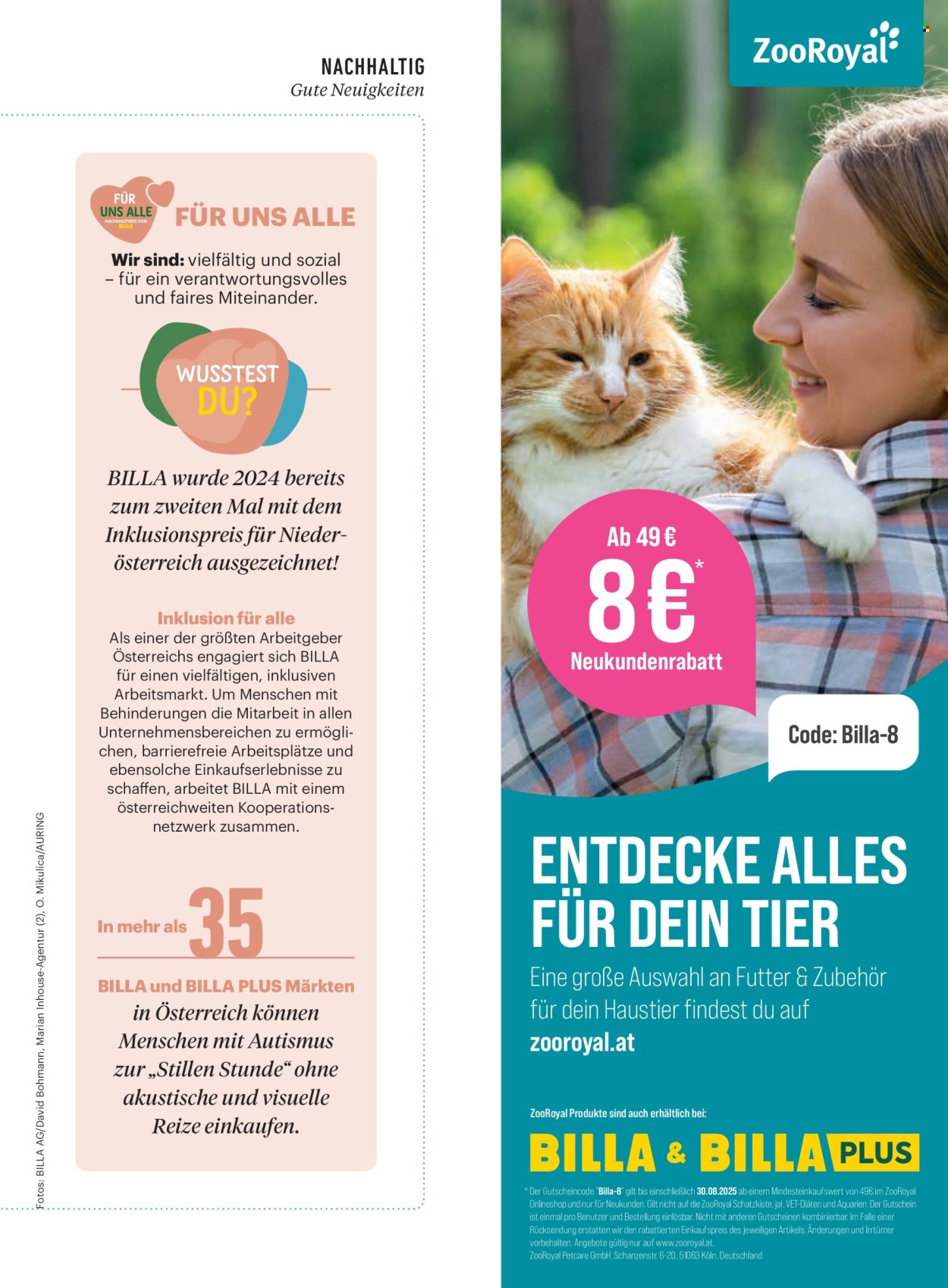 Angebote Billa - 1.7.2025 - 31.8.2025. Seite 107