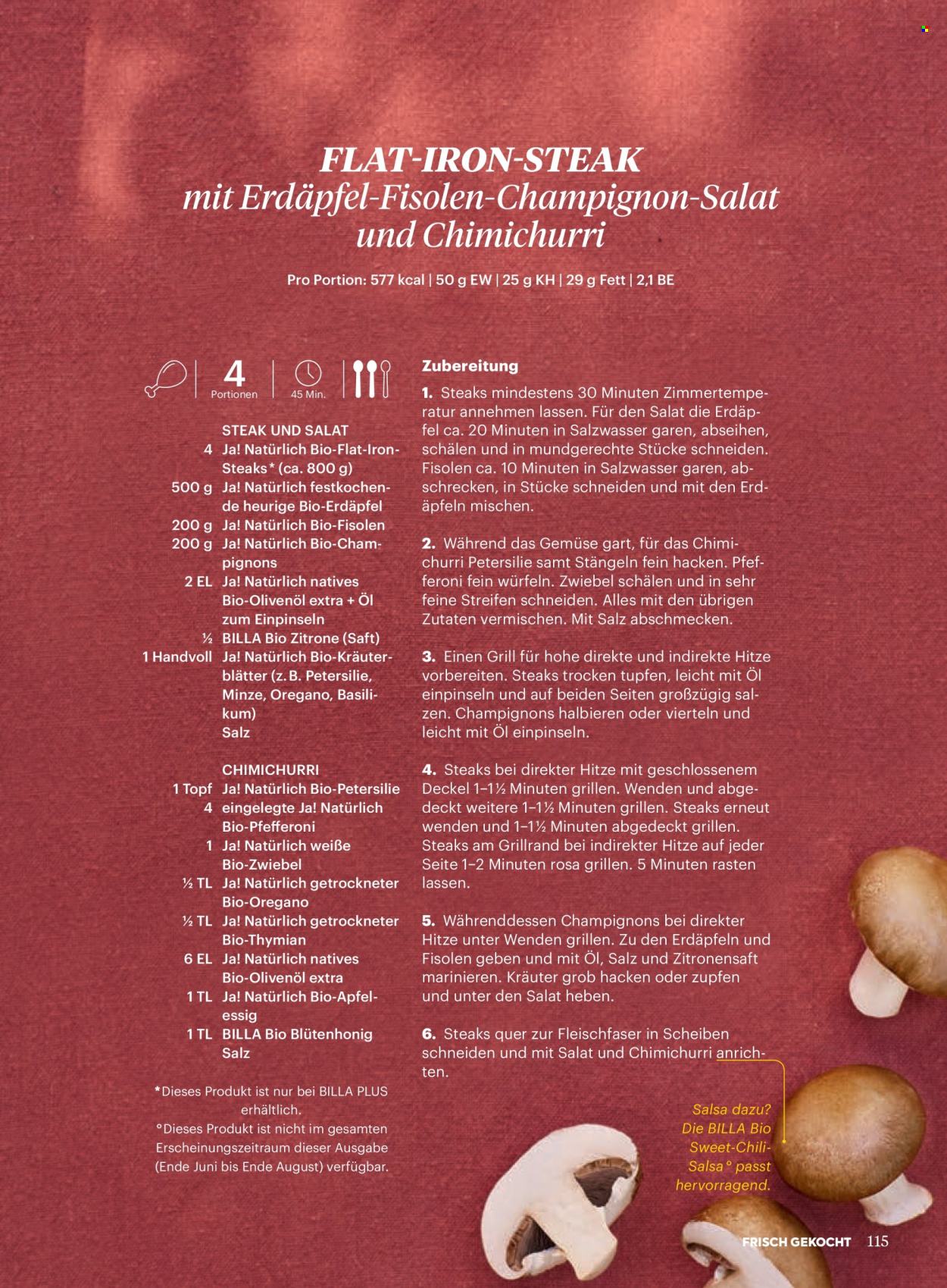 Angebote Billa - 1.7.2025 - 31.8.2025. Seite 115