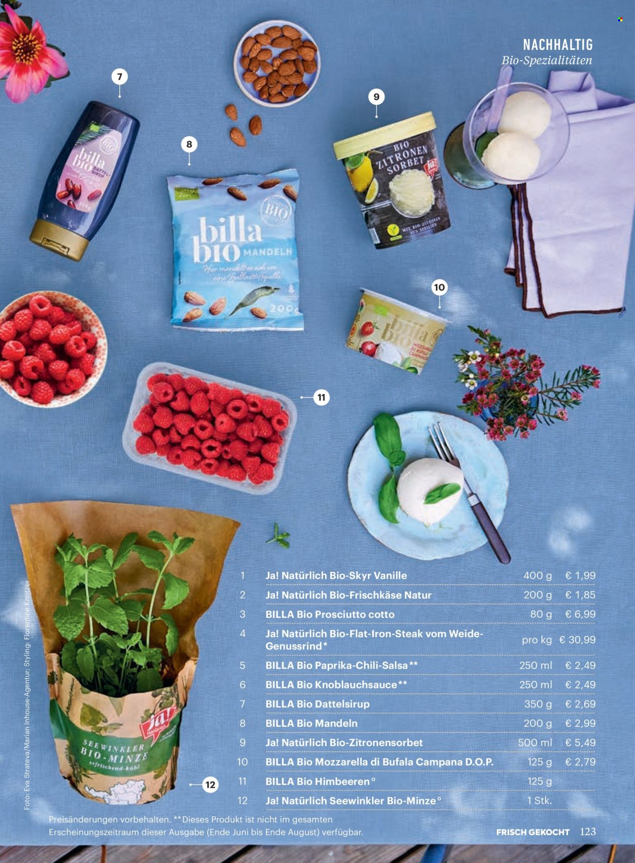 Angebote Billa - 1.7.2025 - 31.8.2025. Seite 123