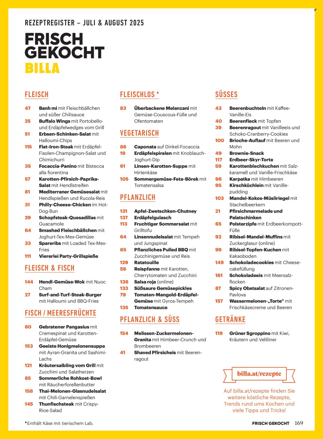Angebote Billa - 1.7.2025 - 31.8.2025. Seite 165