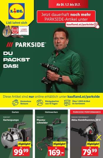 Angebote Lidl - 1.7.2025 - 31.7.2025.