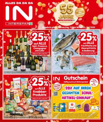 Angebote INTERSPAR - 17.7.2025 - 30.7.2025.