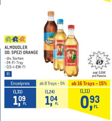 ALMDUDLER OD. SPEZI ORANGE