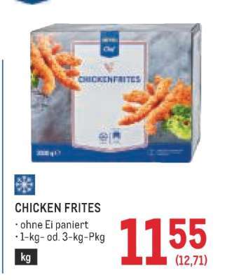 CHICKEN FRITES