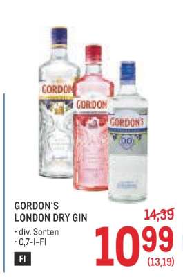 Gordon’s London Dry Gin