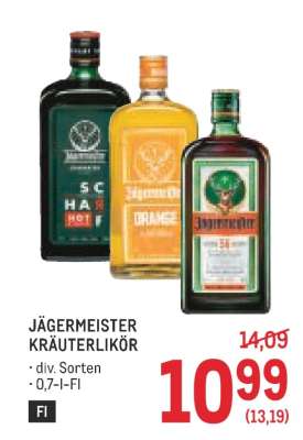 Jägermeister Kräuterlikör