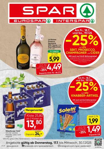 Angebote SPAR - 17.7.2025 - 30.7.2025.