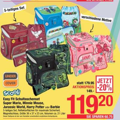 Easy Fit Schulranzenset