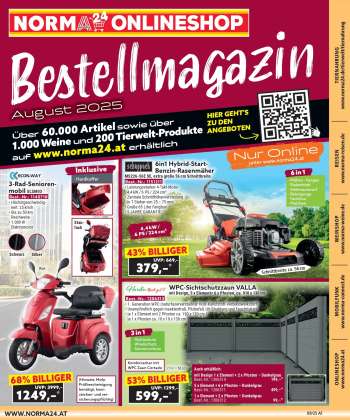 Angebote Norma - 1.8.2025 - 31.8.2025.