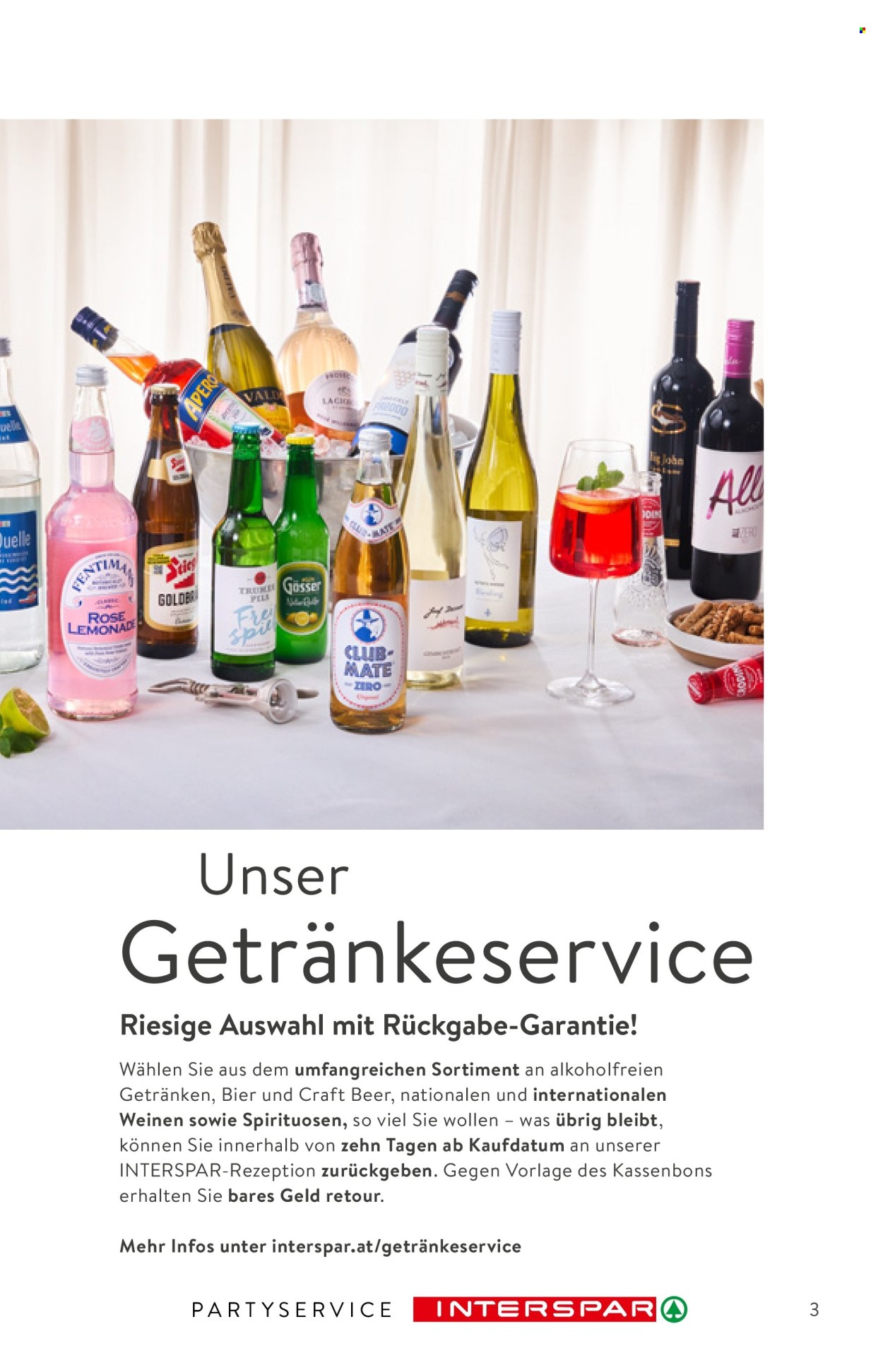 Leták INTERSPAR. Strana 3
