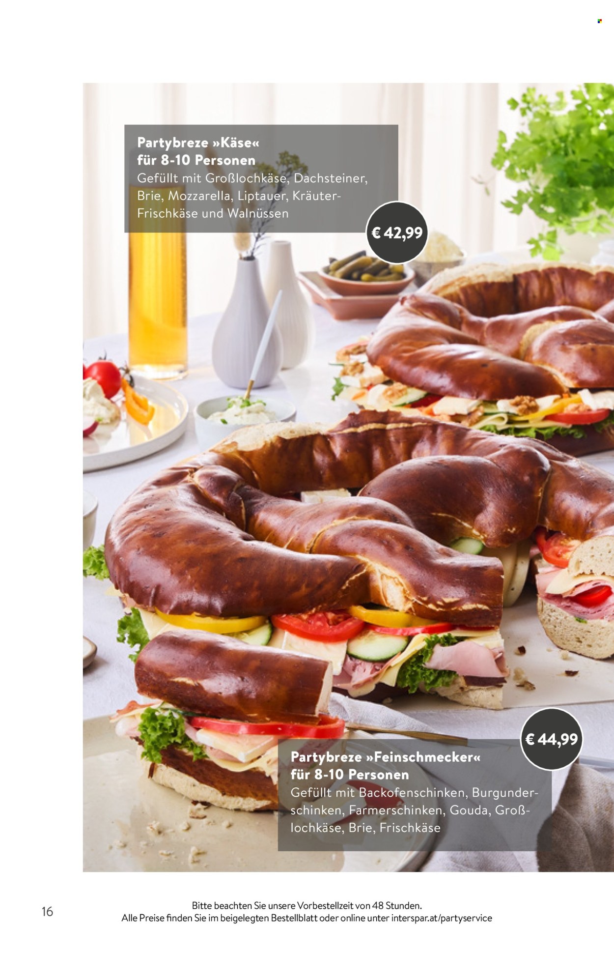Leták INTERSPAR. Strana 16