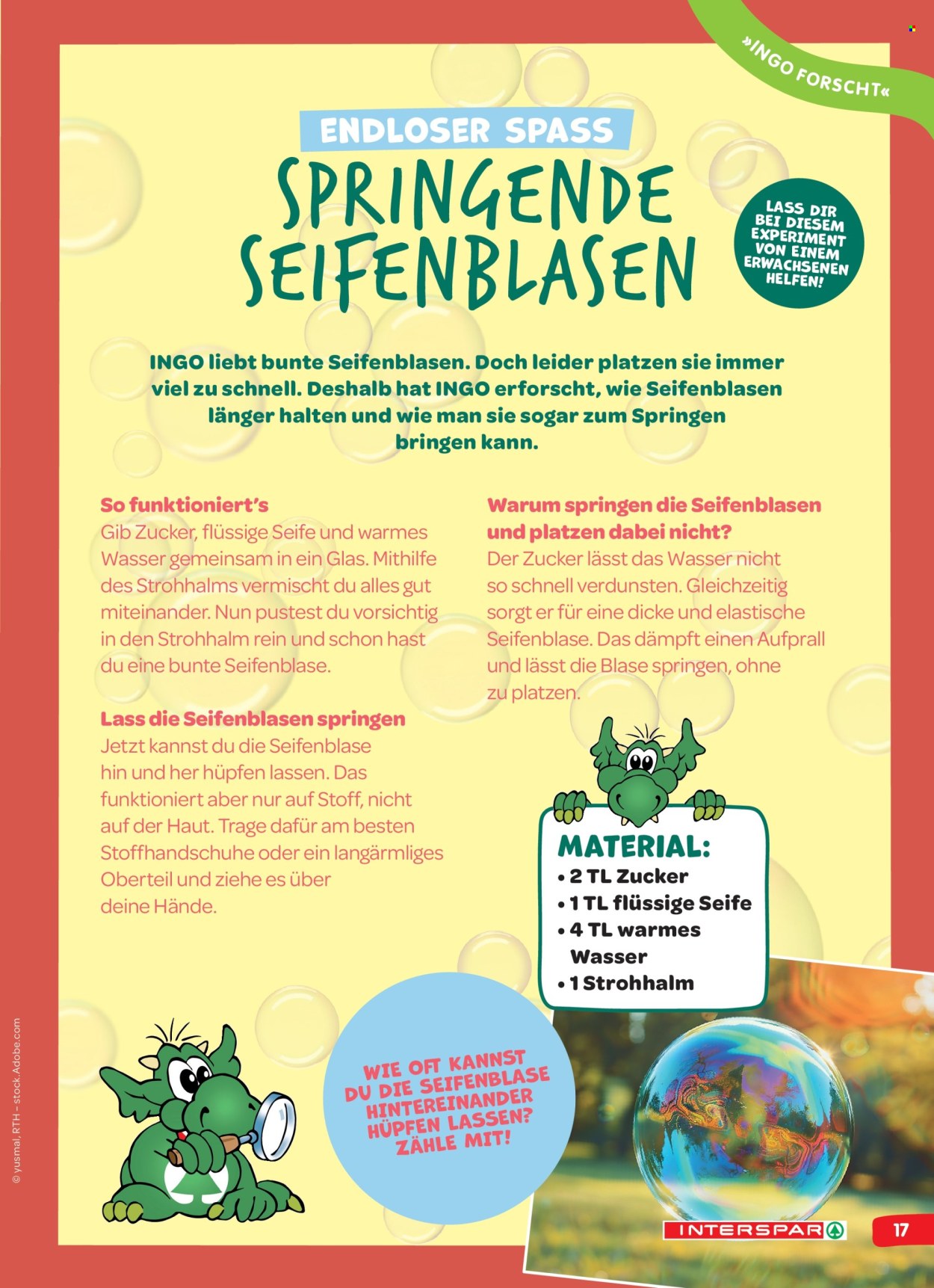 Leták INTERSPAR. Strana 17