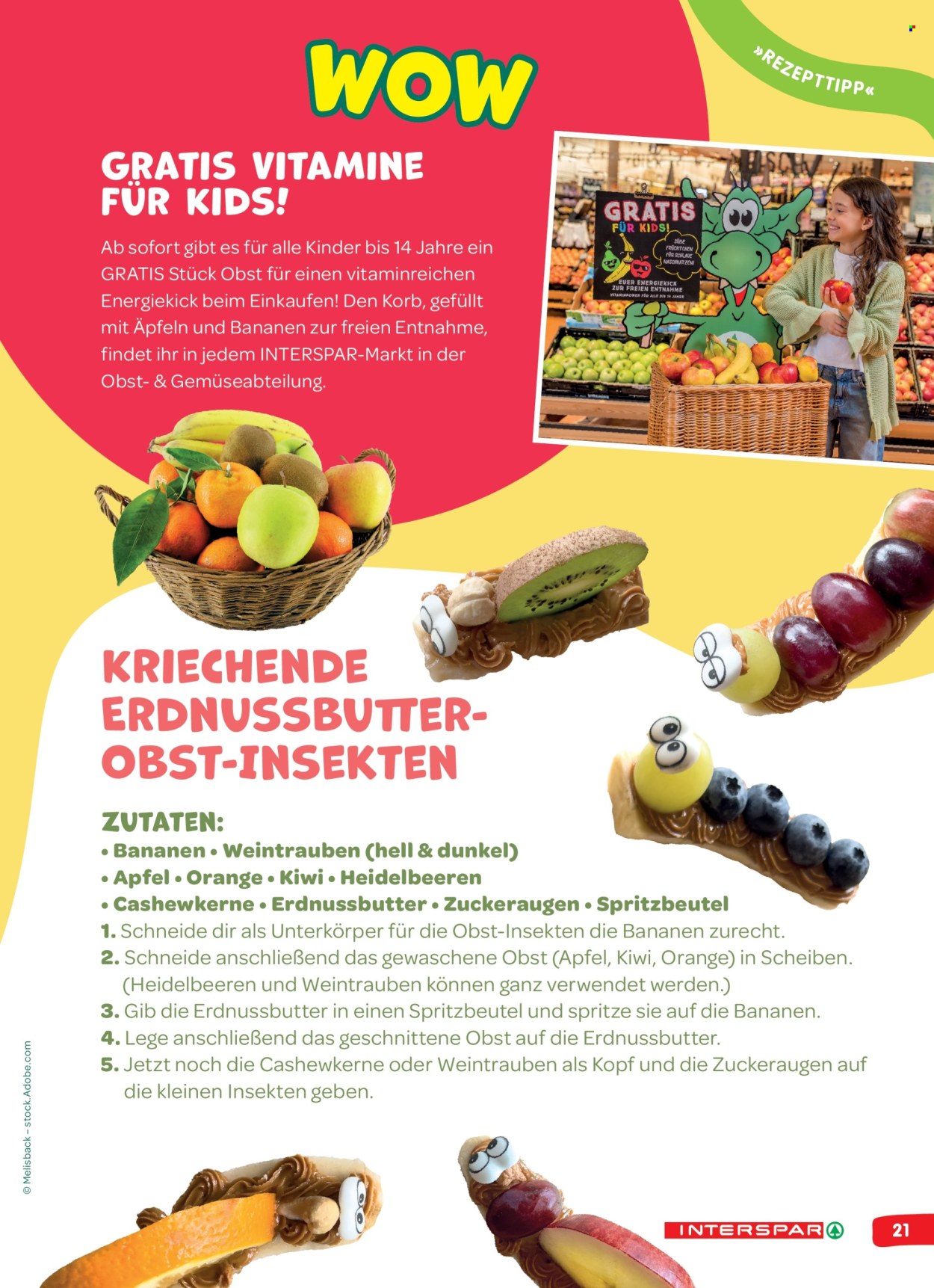 Leták INTERSPAR. Strana 21