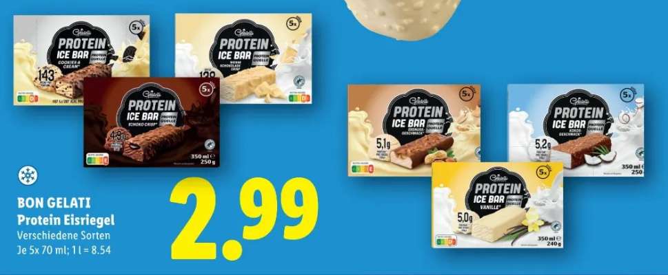 BON GELATI Protein Eisriegel