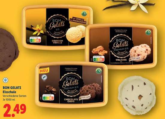 Bon Gelati Eisschale