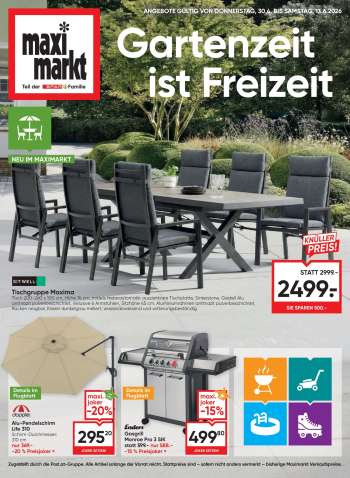 Angebote Maximarkt - 30.4.2026 - 13.6.2026.