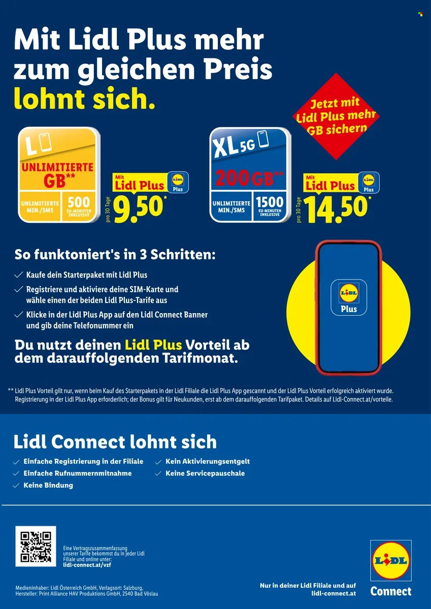 Leták Lidl. Strana 3