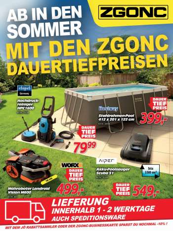 Angebote Zgonc - 22.5.2026 - 14.6.2026.