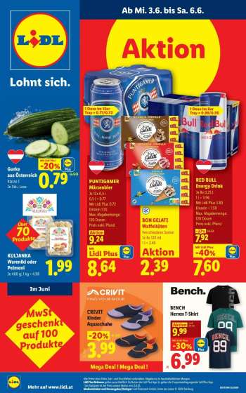 Angebote Lidl - 3.6.2026 - 10.6.2026.