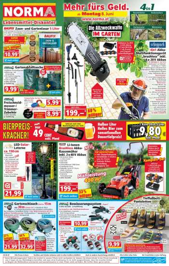Angebote Norma - 8.6.2026 - 13.6.2026.