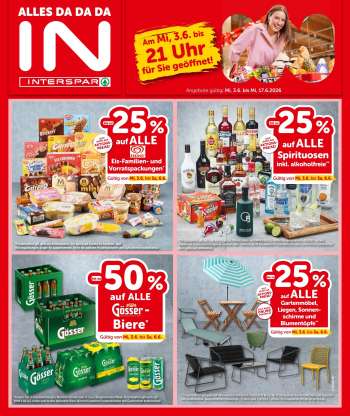 Angebote INTERSPAR - 3.6.2026 - 17.6.2026.