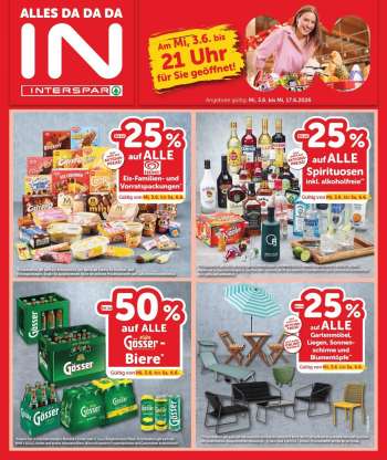 Angebote INTERSPAR - 3.6.2026 - 17.6.2026.