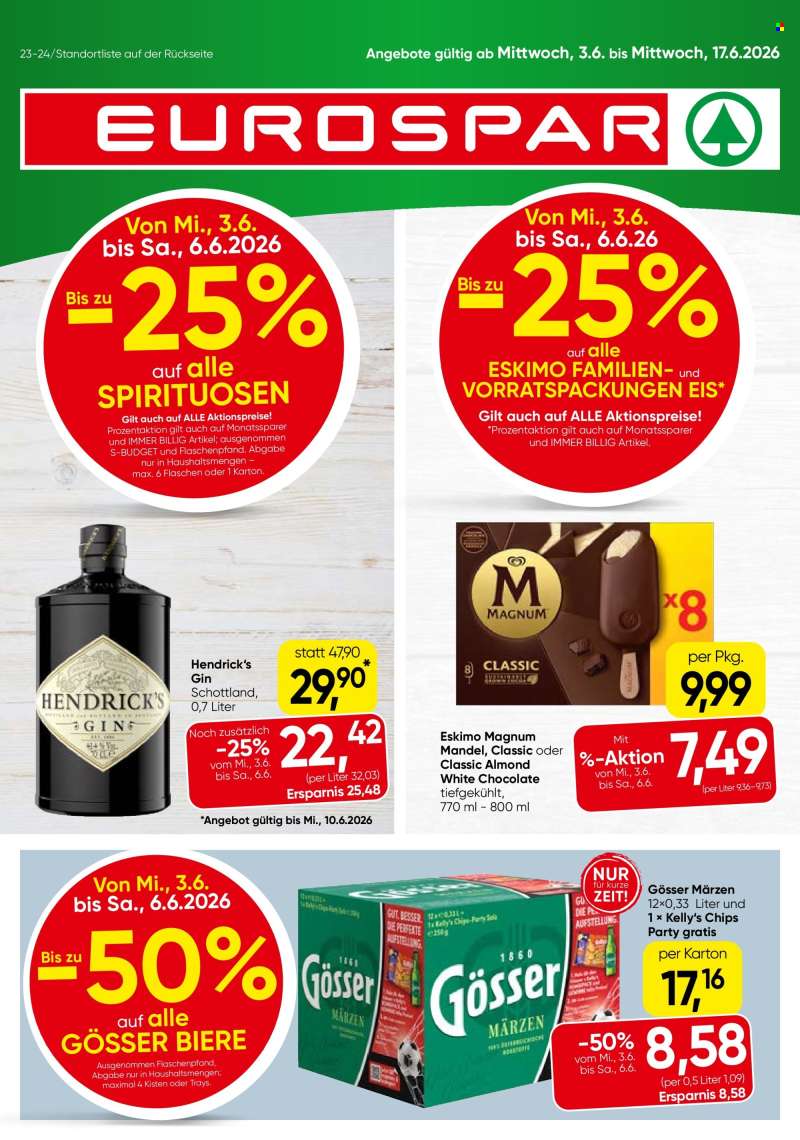 Angebote EUROSPAR - 3.6.2026 - 17.6.2026.