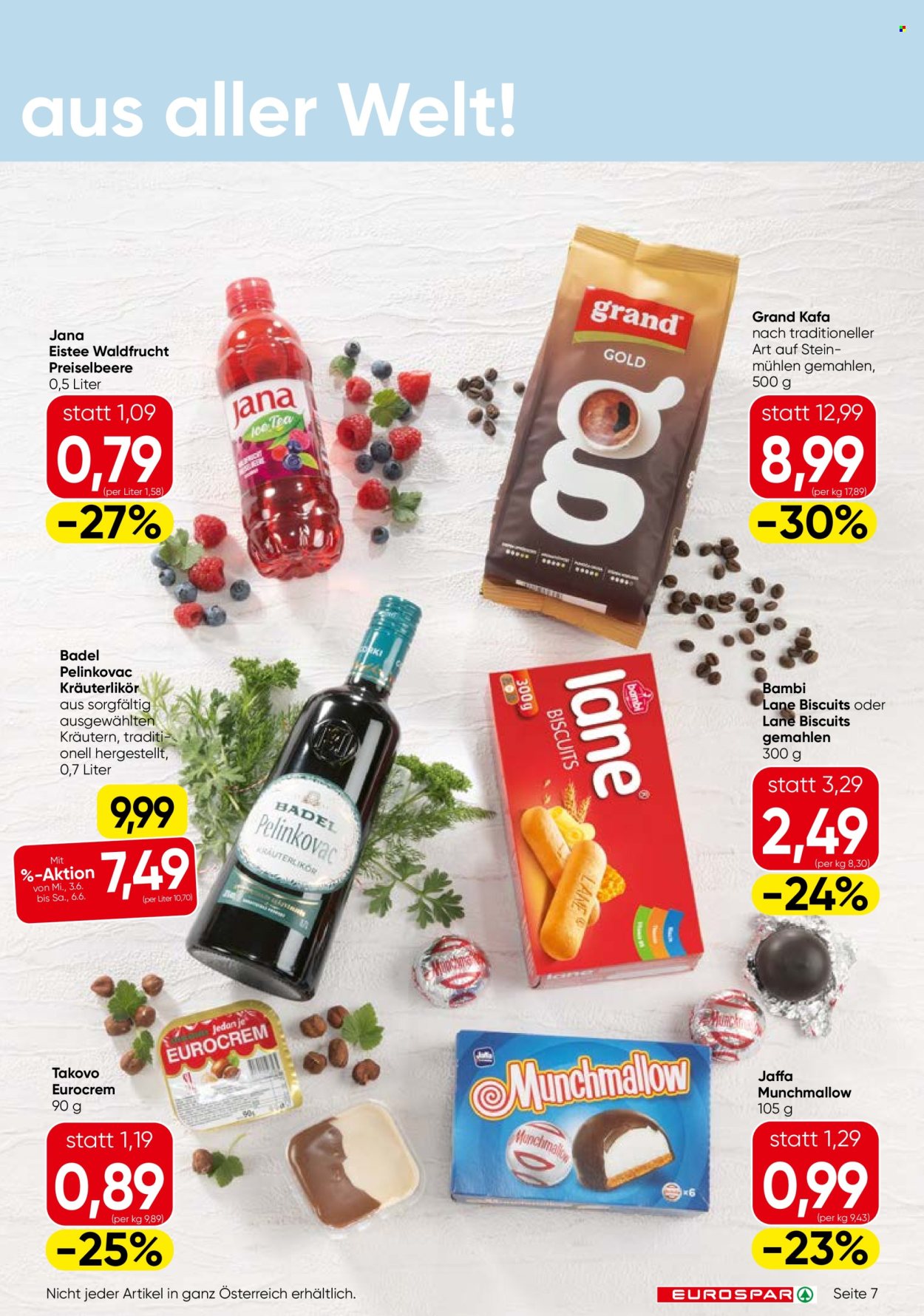 Leták EUROSPAR - 3.6.2026 - 17.6.2026. Strana 7