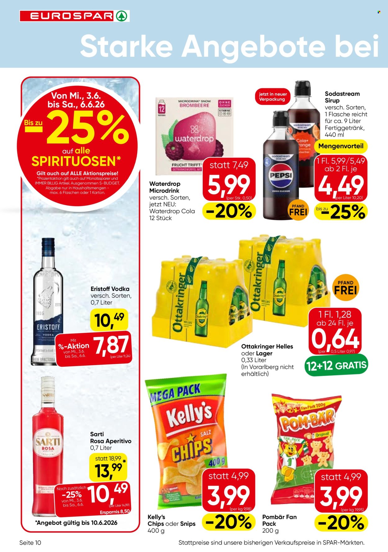 Leták EUROSPAR - 3.6.2026 - 17.6.2026. Strana 10