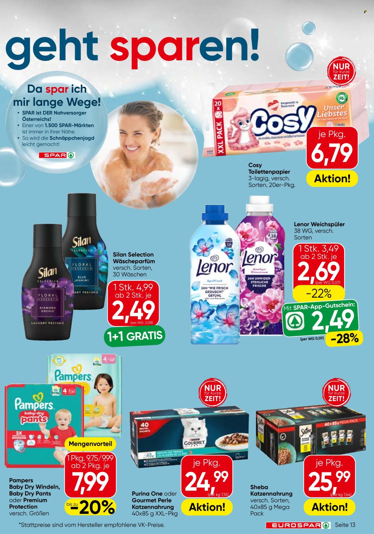 Leták EUROSPAR - 3.6.2026 - 17.6.2026. Strana 13
