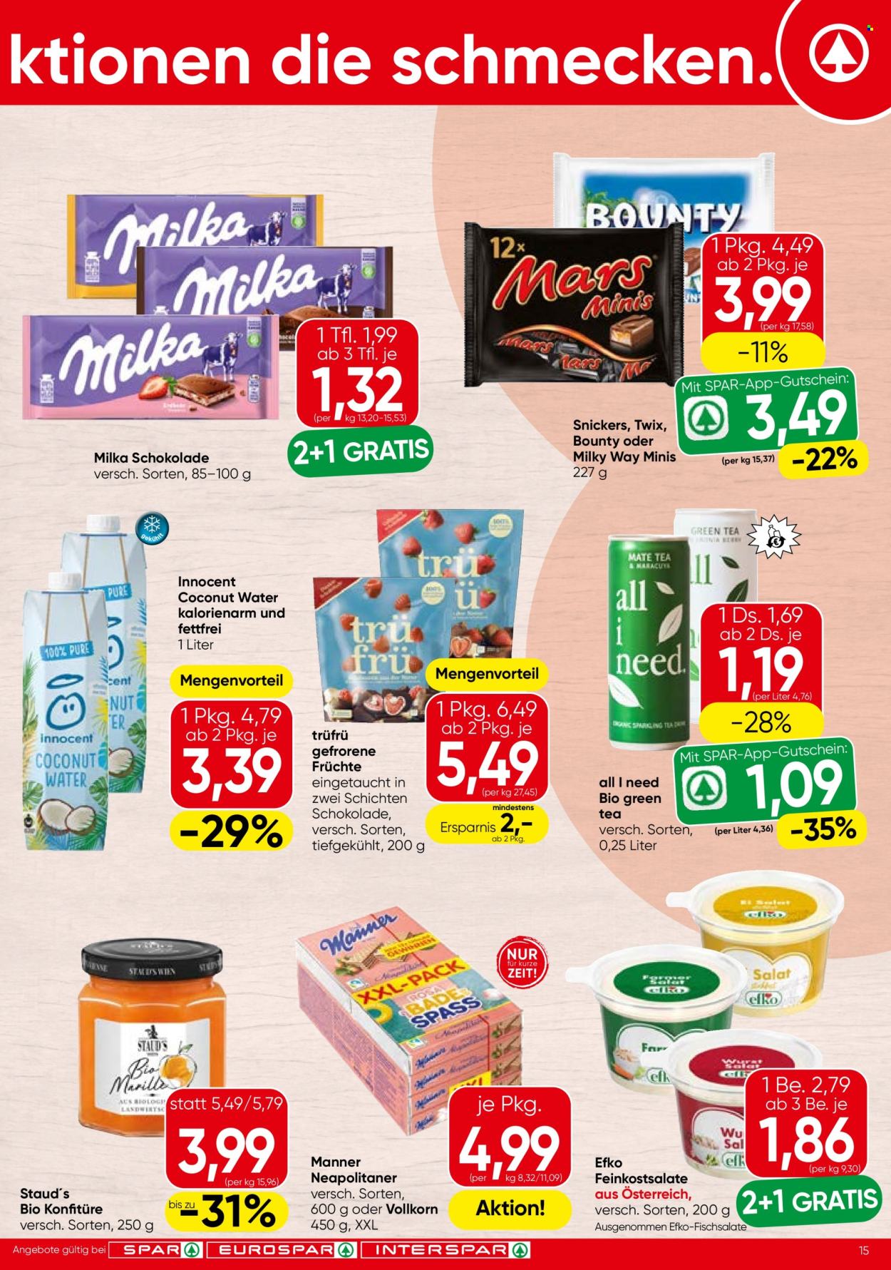 Leták SPAR - 3.6.2026 - 17.6.2026. Strana 15