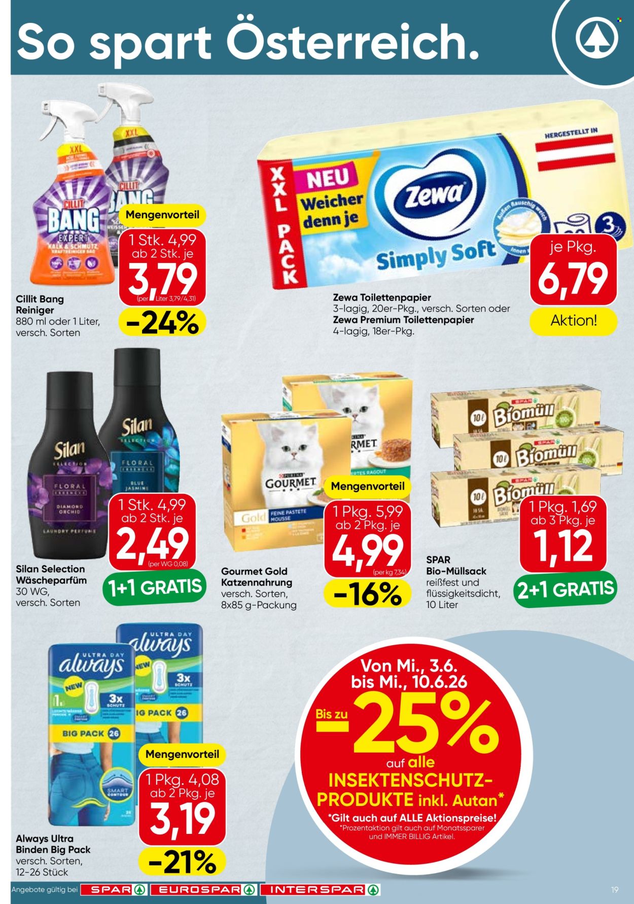 Leták SPAR - 3.6.2026 - 17.6.2026. Strana 19