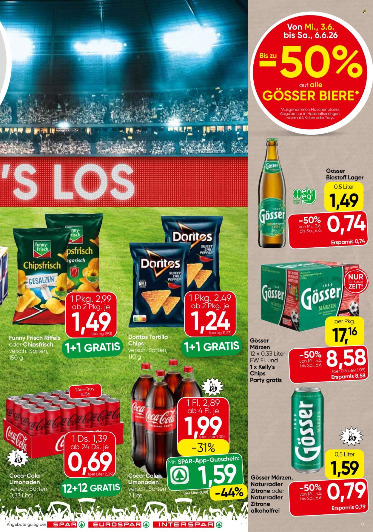 Leták INTERSPAR - 3.6.2026 - 17.6.2026. Strana 9